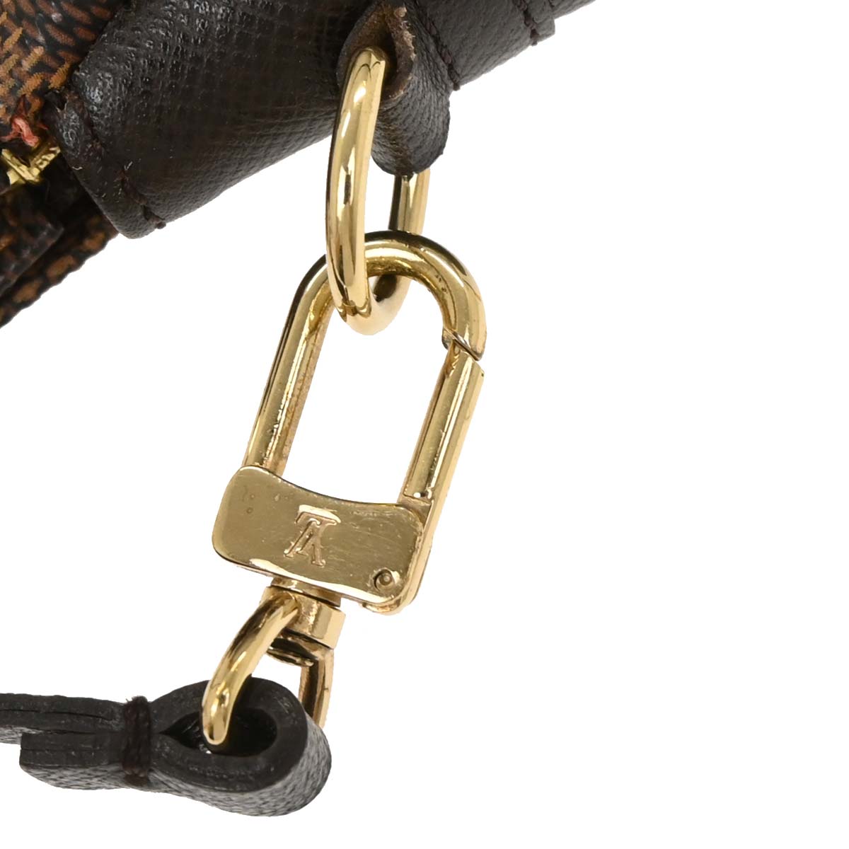 Louis Vuitton 1998 Damier Trousse Makeup Handbag N51982