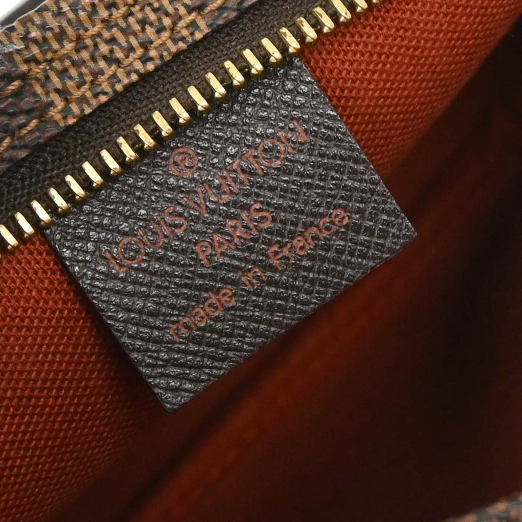 Louis Vuitton 1998 Damier Trousse Makeup Handbag N51982