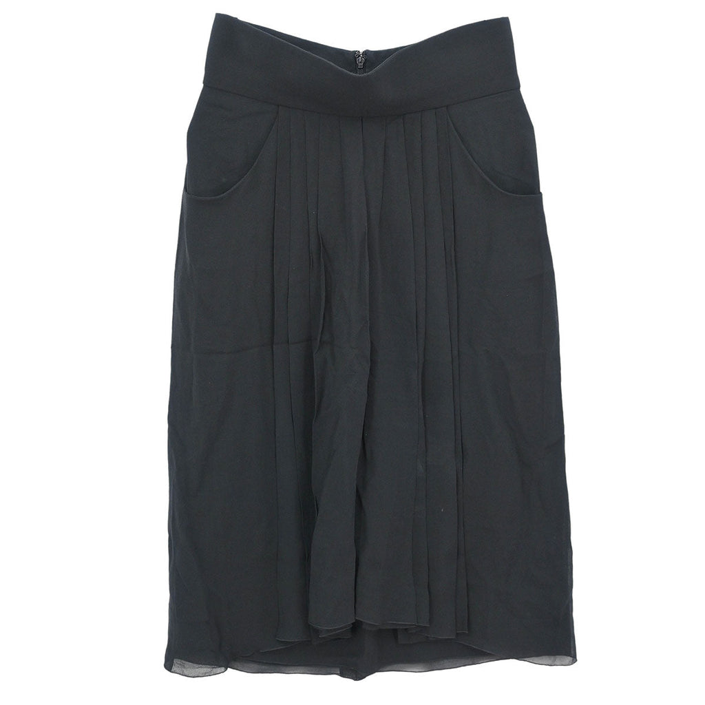 Chanel Setup Suit Jacket Skirt Pink Black #36
