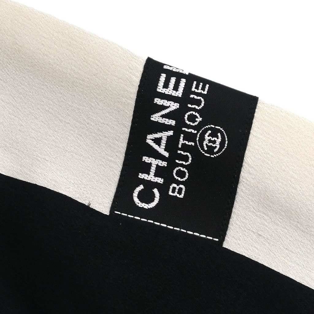 Chanel 1998 Blouse Shirt Black #44