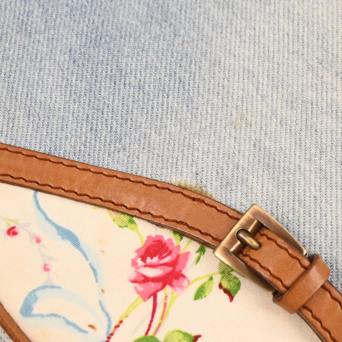 Christian Dior 2004 Canvas Saddle Handbag