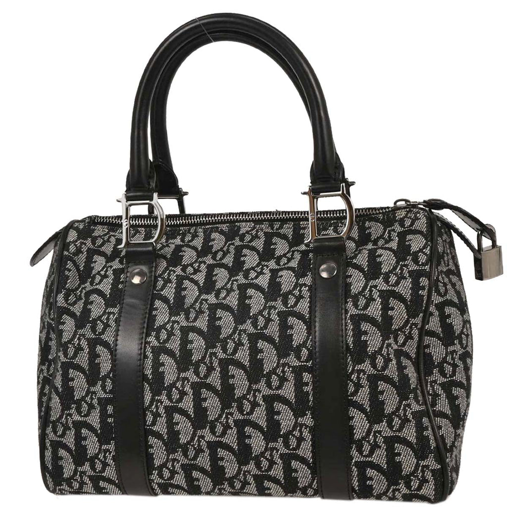 Christian Dior 2003 Black Trotter Handbag