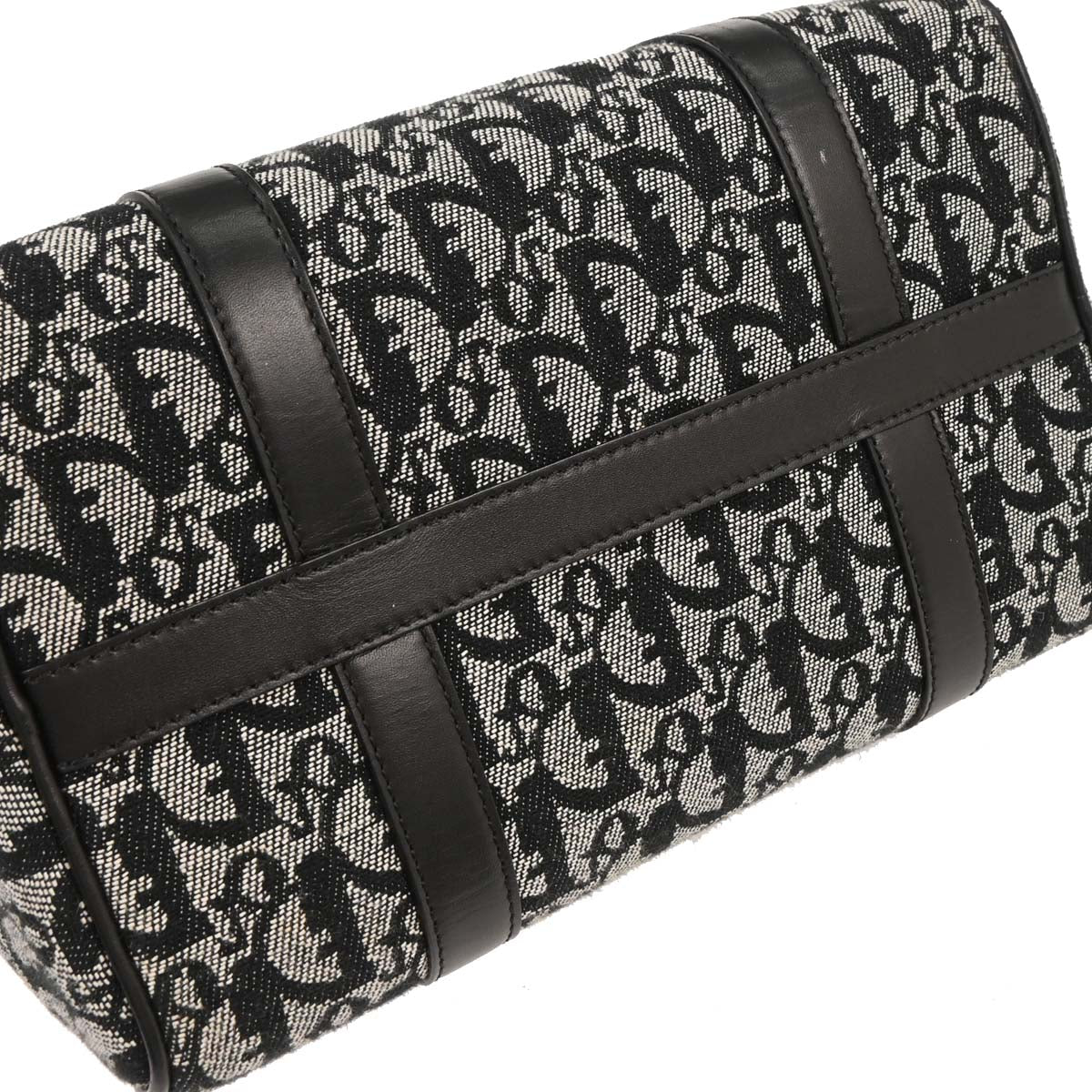 Christian Dior 2003 Black Trotter Handbag