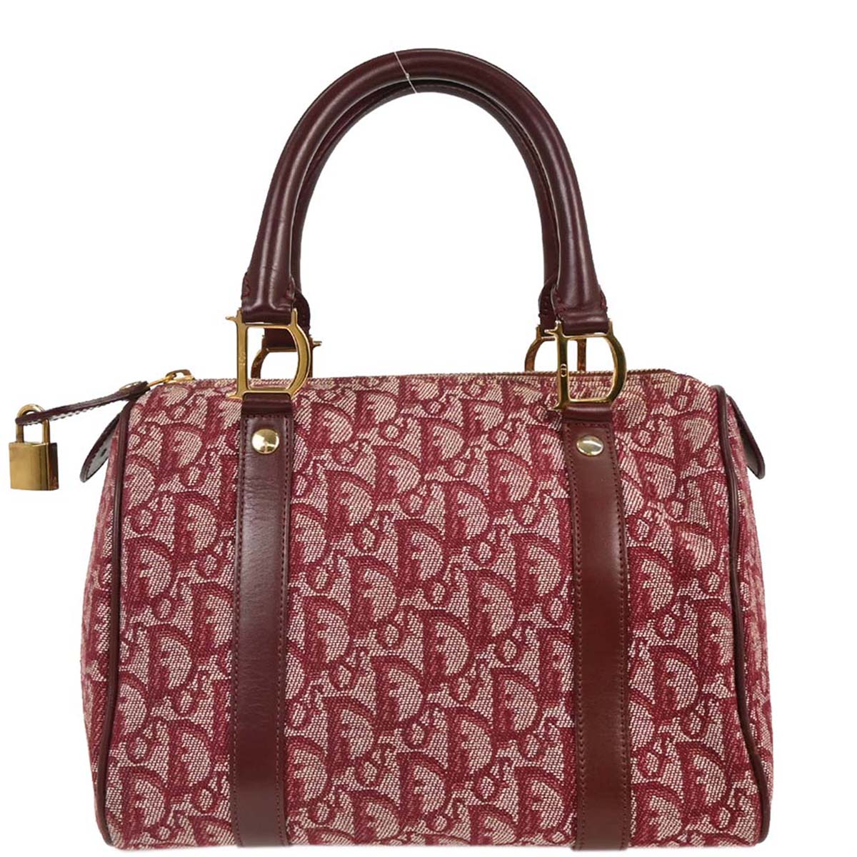 Christian Dior 2004 Bordeaux Trotter Handbag