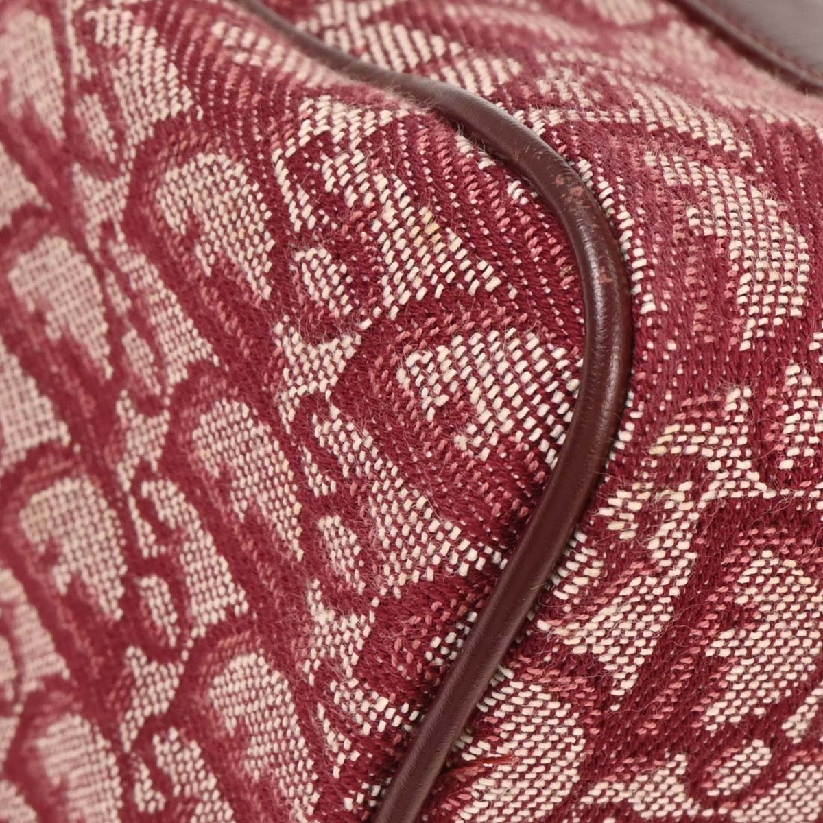 Christian Dior 2004 Bordeaux Trotter Handbag
