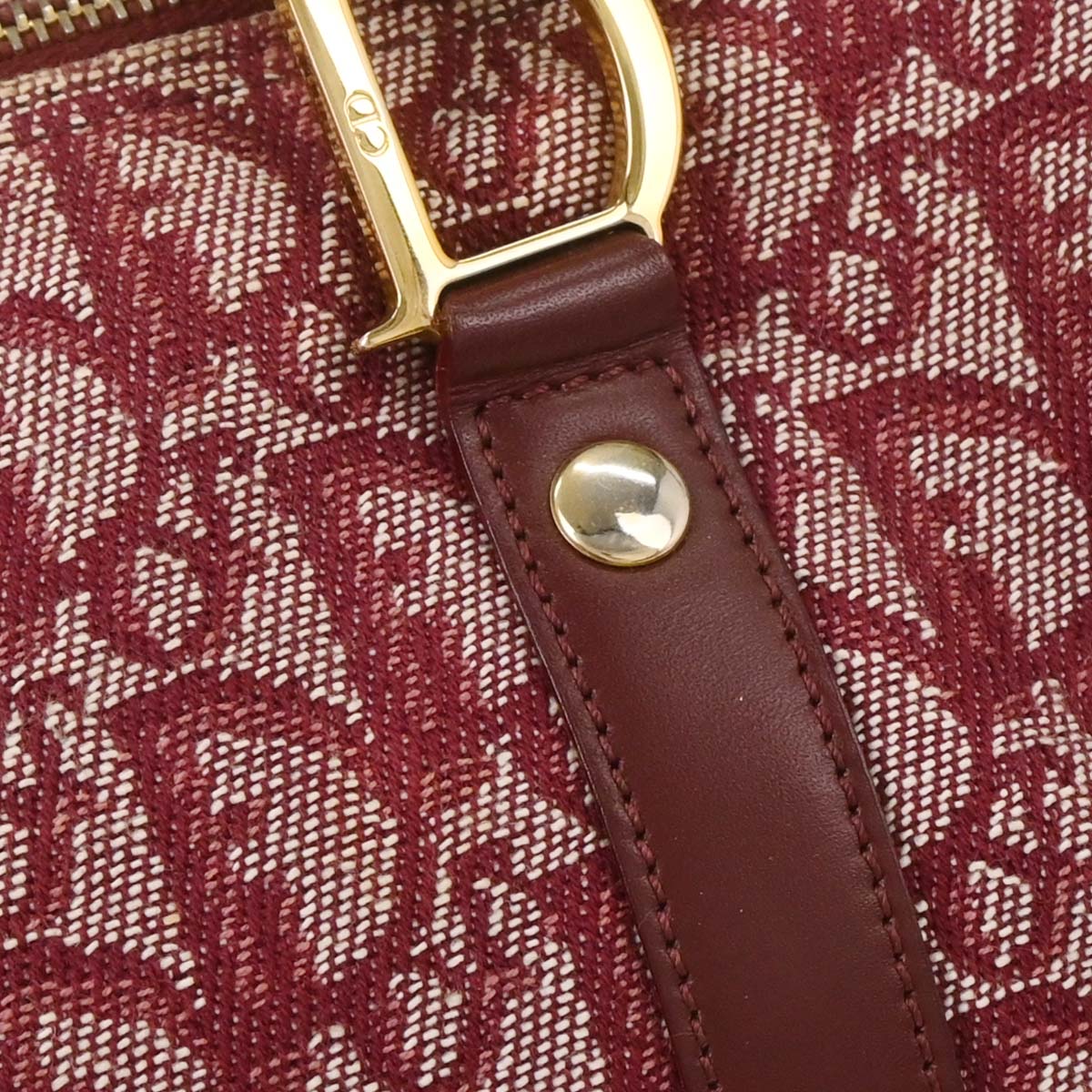 Christian Dior 2004 Bordeaux Trotter Handbag