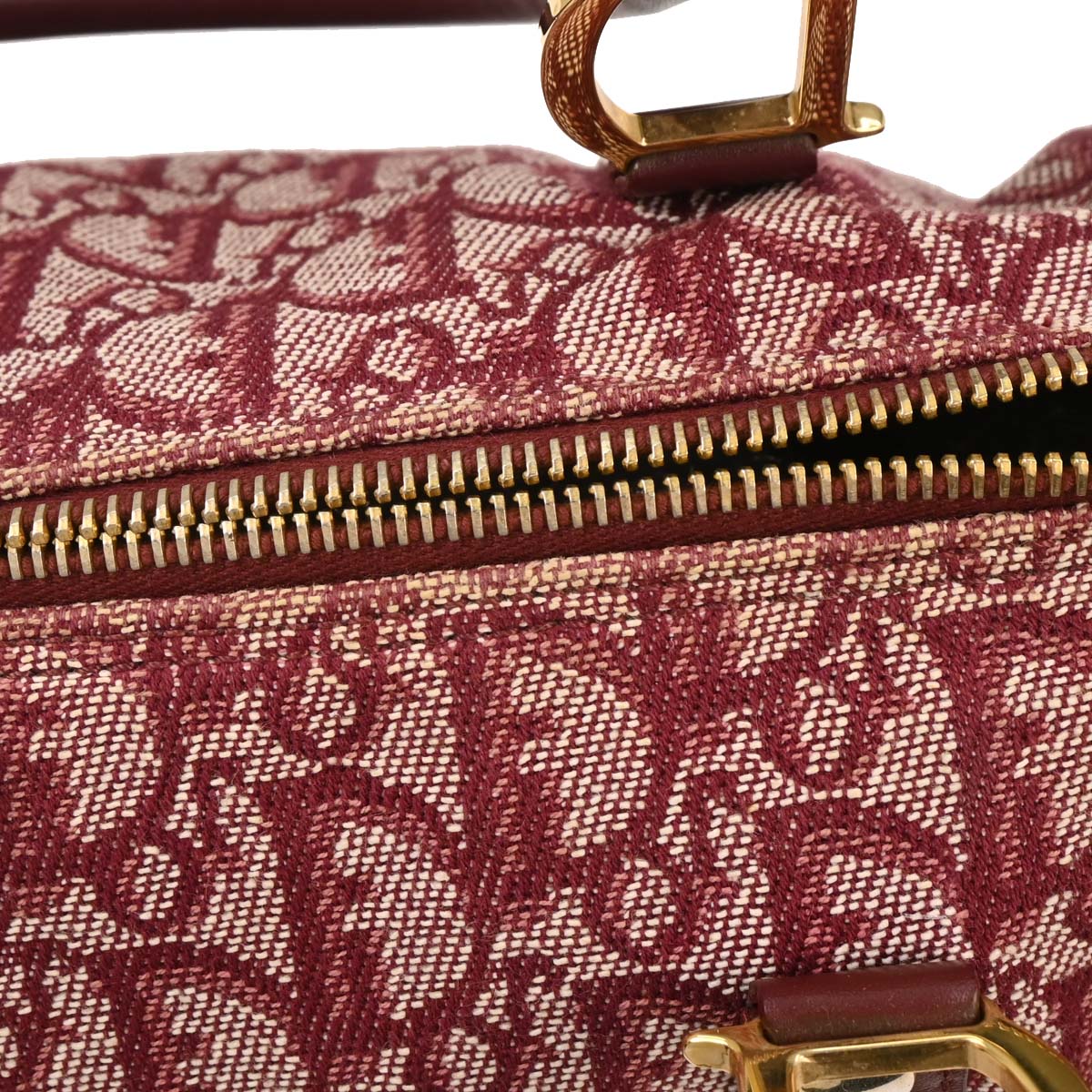 Christian Dior 2004 Bordeaux Trotter Handbag