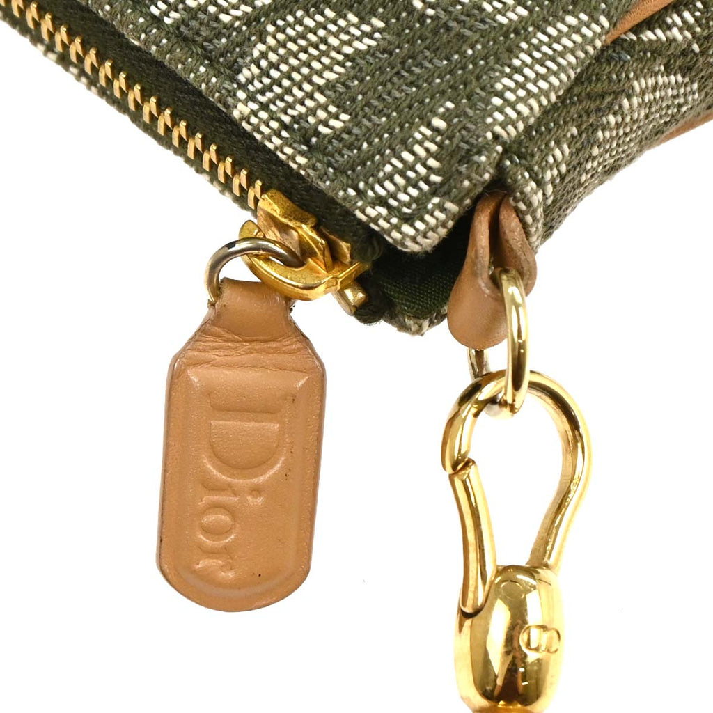 Christian Dior 2001 Green Trotter Saddle Handbag