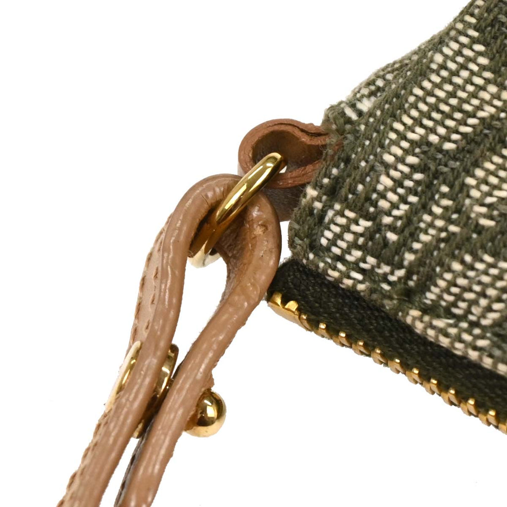 Christian Dior 2001 Green Trotter Saddle Handbag