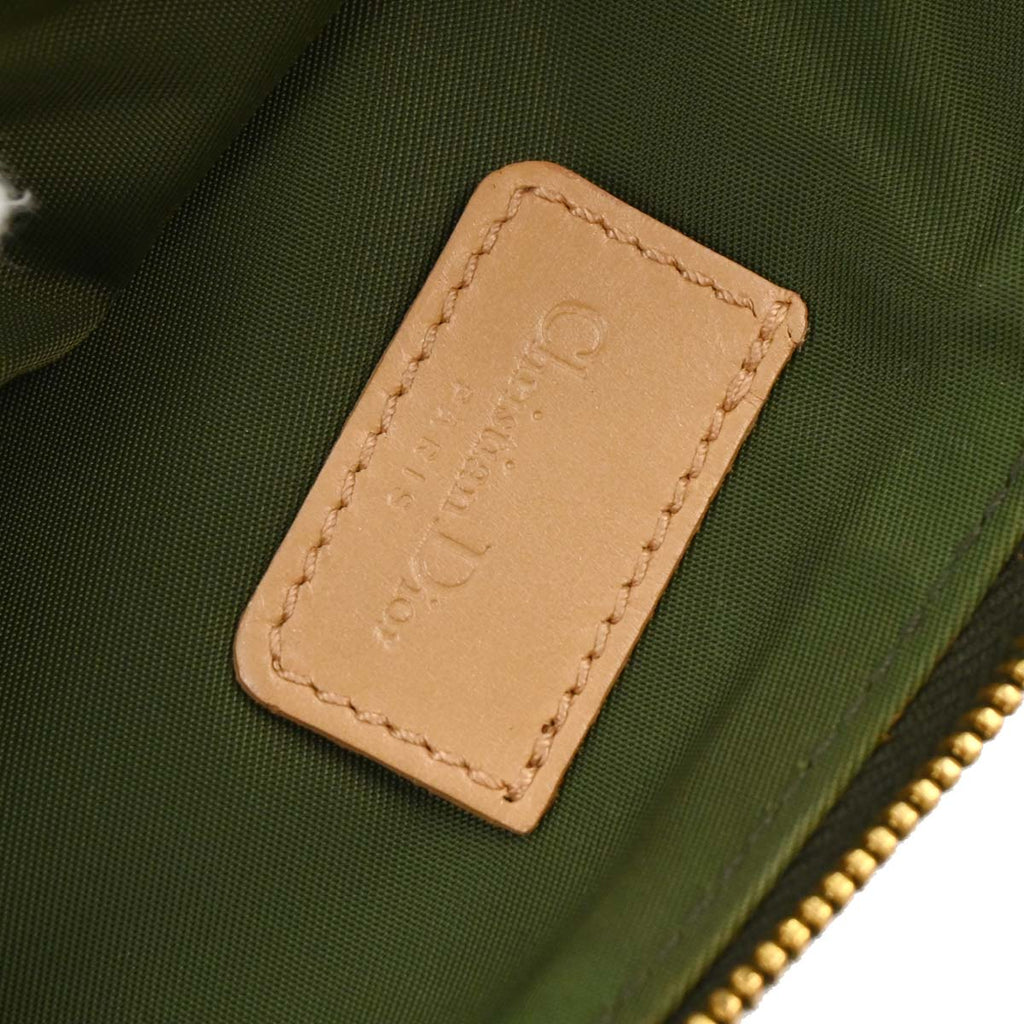Christian Dior 2001 Green Trotter Saddle Handbag