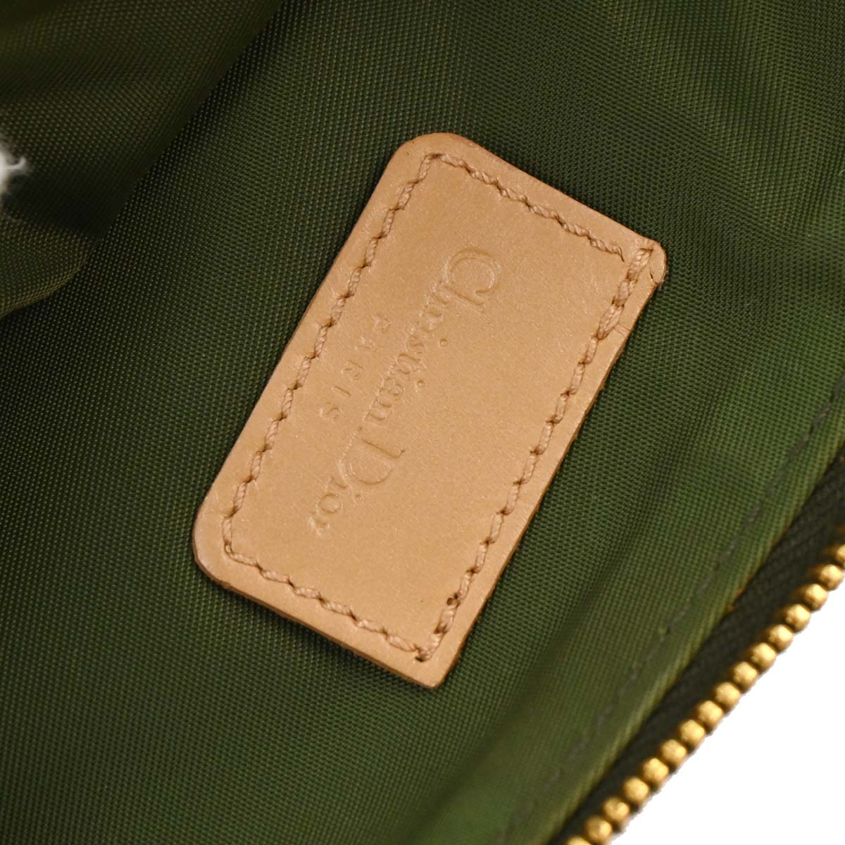 Christian Dior 2001 Green Trotter Saddle Handbag