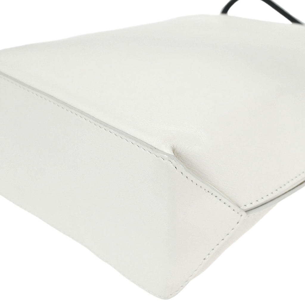 Chanel 2008-2009 White Calfskin Handbag