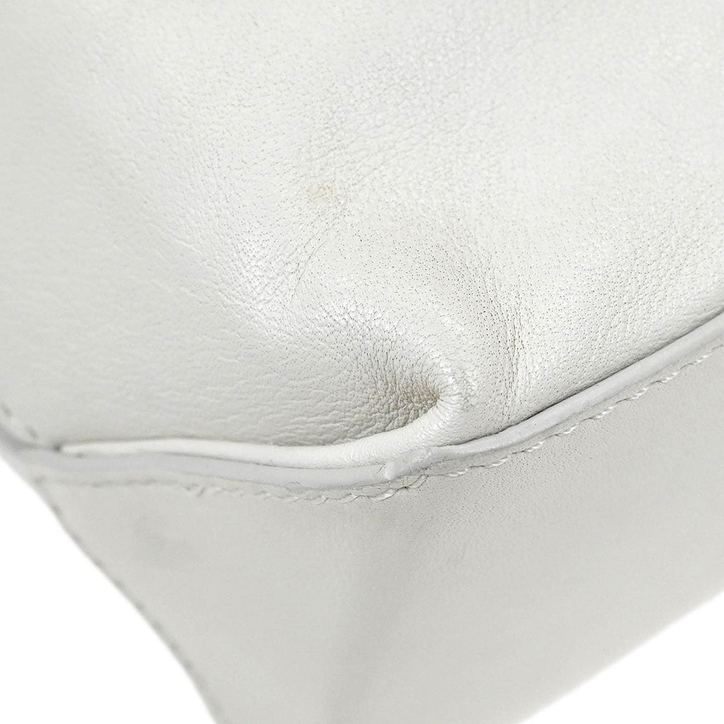 Chanel 2008-2009 White Calfskin Handbag