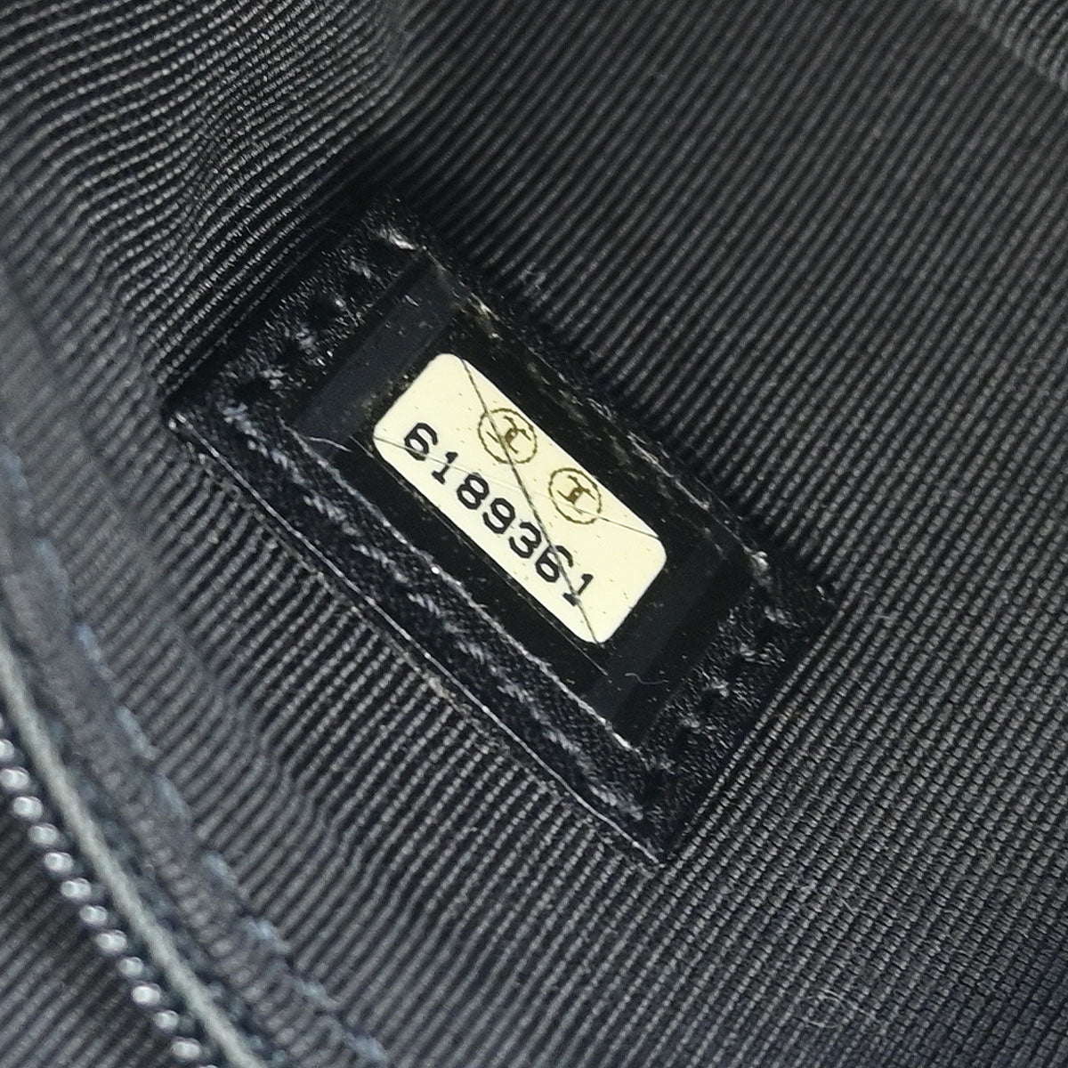 Chanel 2000-2002 Black Rabbit Fur Shoulder Bag