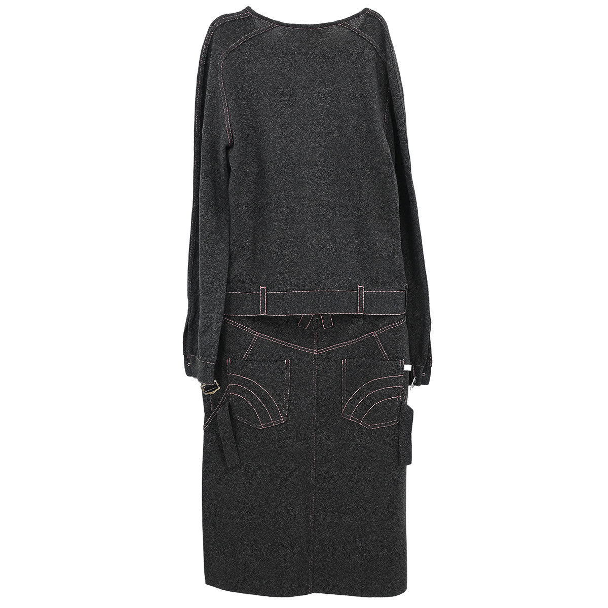 Christian Dior 2003 Setup Suit Cardigan Skirt #36 #38
