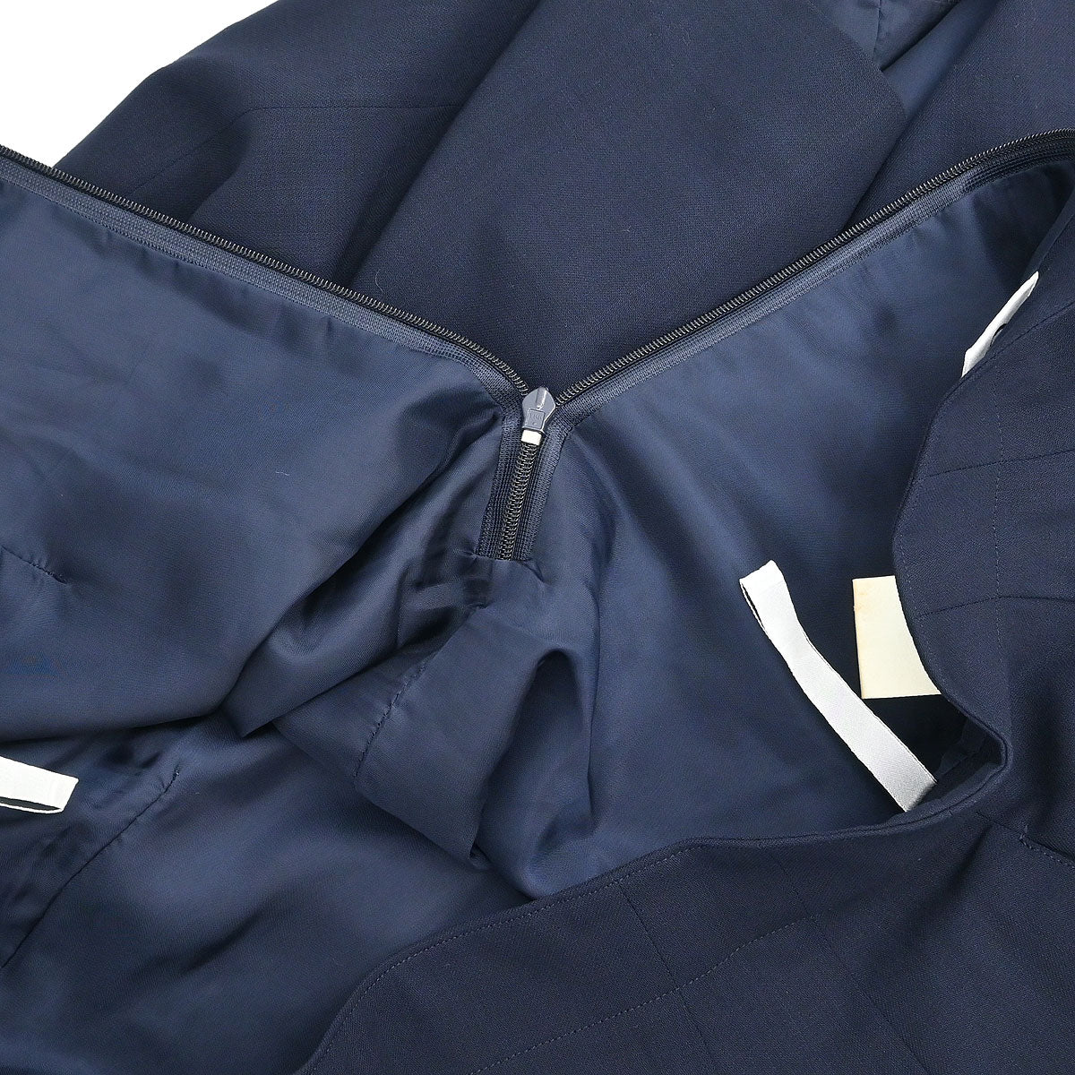 Christian Dior 2003 Setup Suit Jacket Skirt Navy #L
