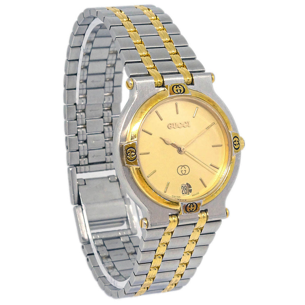 Gucci 9000M Quartz Watch SS
