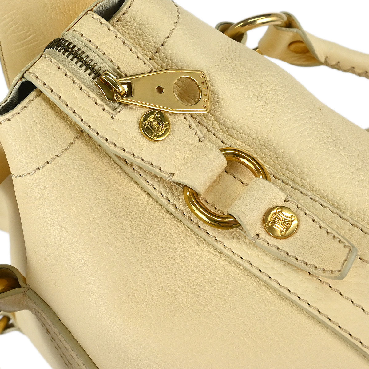 Celine Cream Handbag