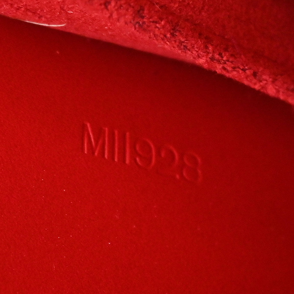 Louis Vuitton 1998 Red Epi Pont Neuf Handbag M52057