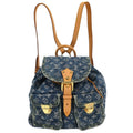 Louis Vuitton 2006 Blue Monogram Denim Sac a Dos GM Backpack M95056