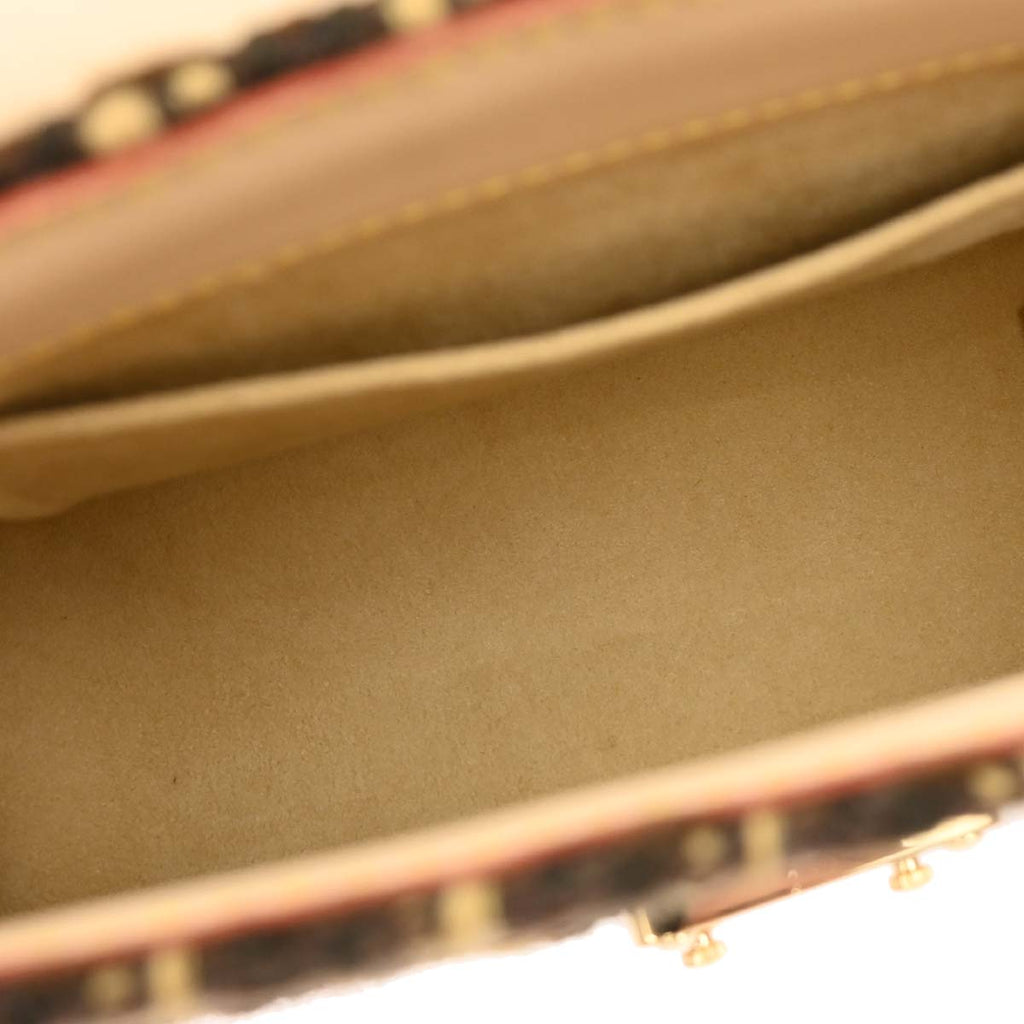 Louis Vuitton 2003 Tweed PVC Monogram Tweedy Handbag M92820