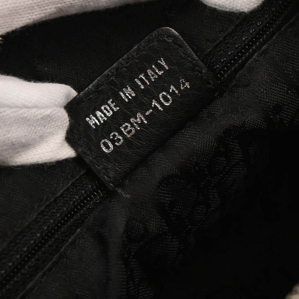 Christian Dior 2004 Leather Bowling Bag