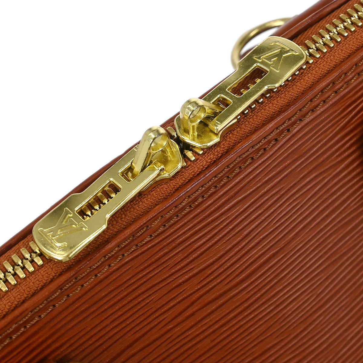 Louis Vuitton 1998 Brown Epi Alma Handbag M52143