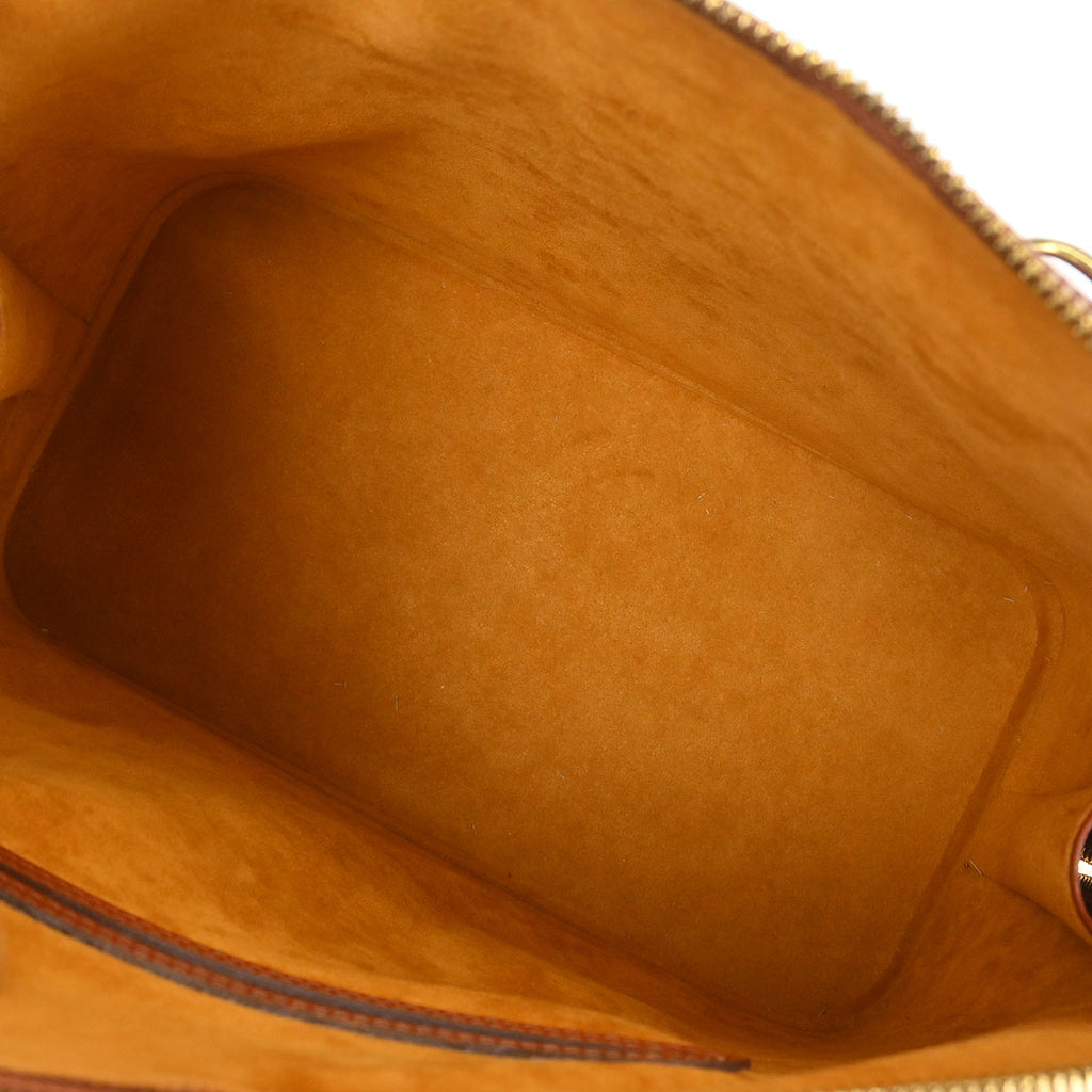 Louis Vuitton 1998 Brown Epi Alma Handbag M52143
