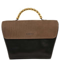 Loewe Black Brown Leather Velazquez Handbag