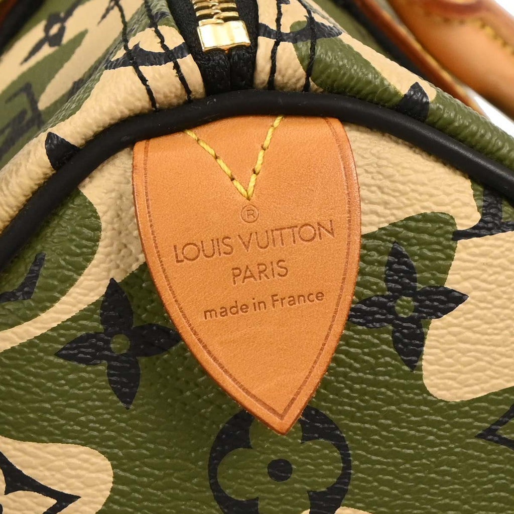 Louis Vuitton 2008 Monogramouflage Speedy 35 Handbag M95773