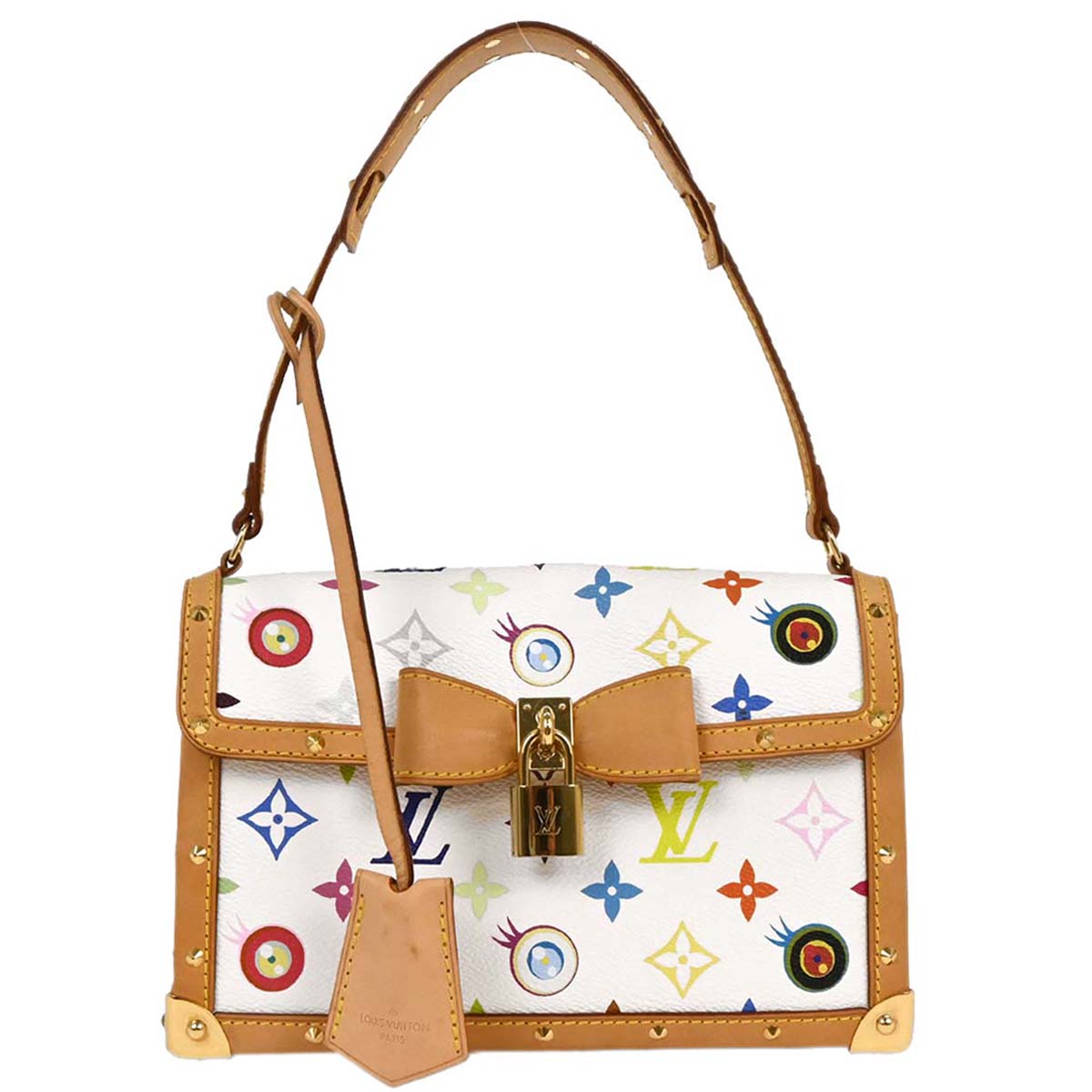 Louis Vuitton 2003 Eye Love Monogram Pochette Eye Miss You M92055