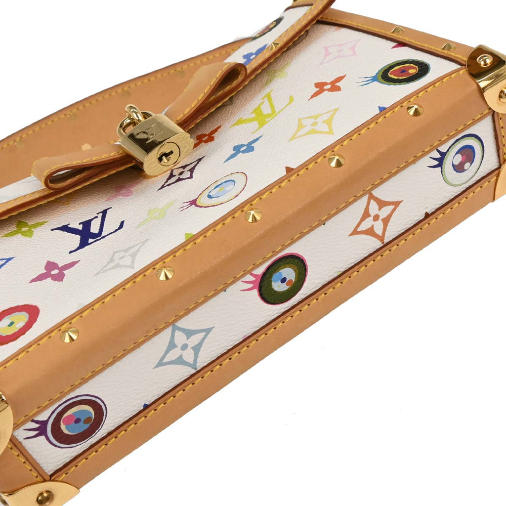 Louis Vuitton 2003 Eye Love Monogram Pochette Eye Miss You M92055