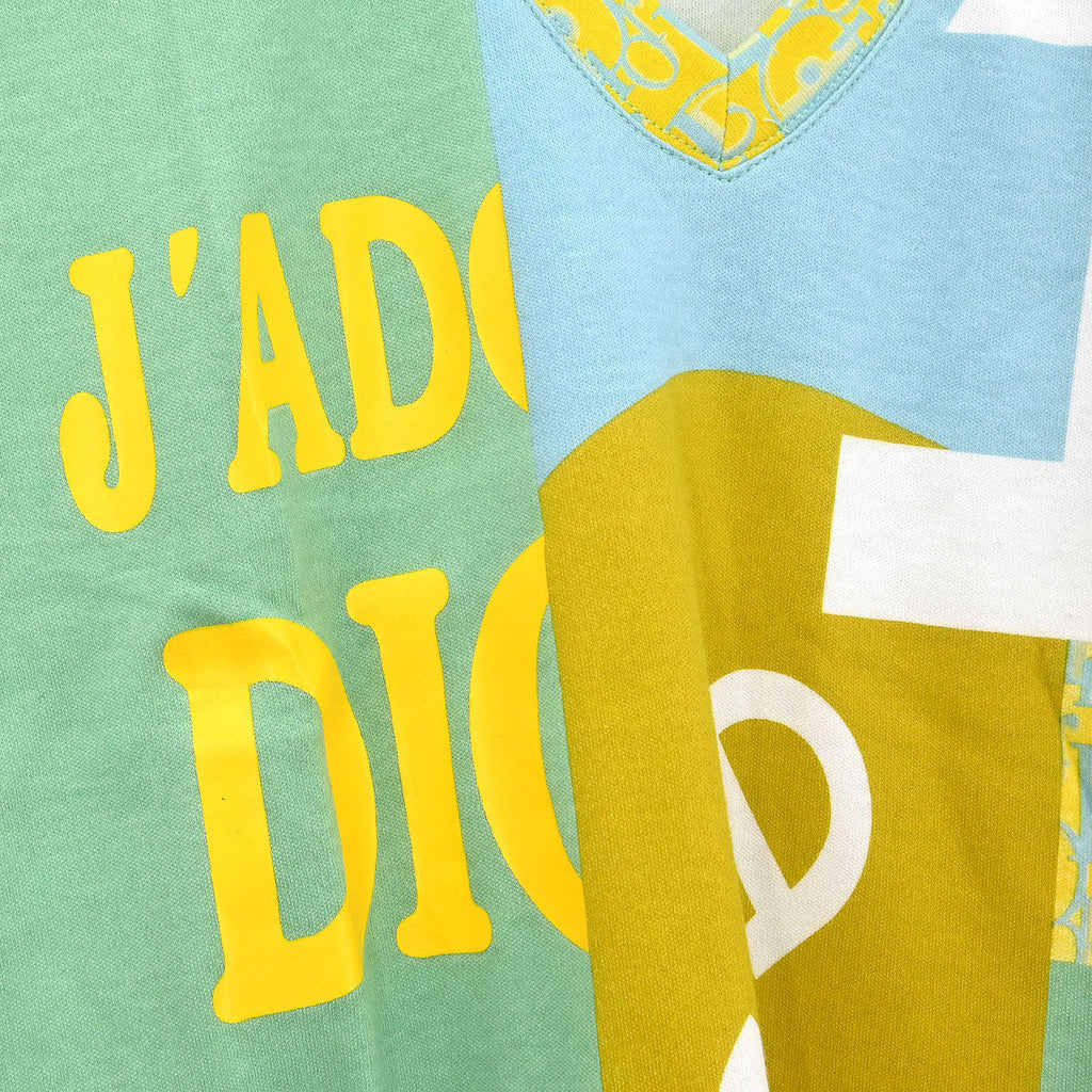 Christian Dior Short Sleeve T-shirt Top Light Green #38