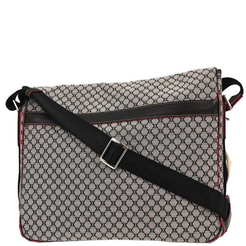 Celine * Gray Macadam Messenger Bag