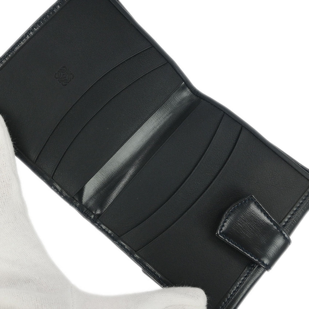 Loewe Navy Leather Wallet
