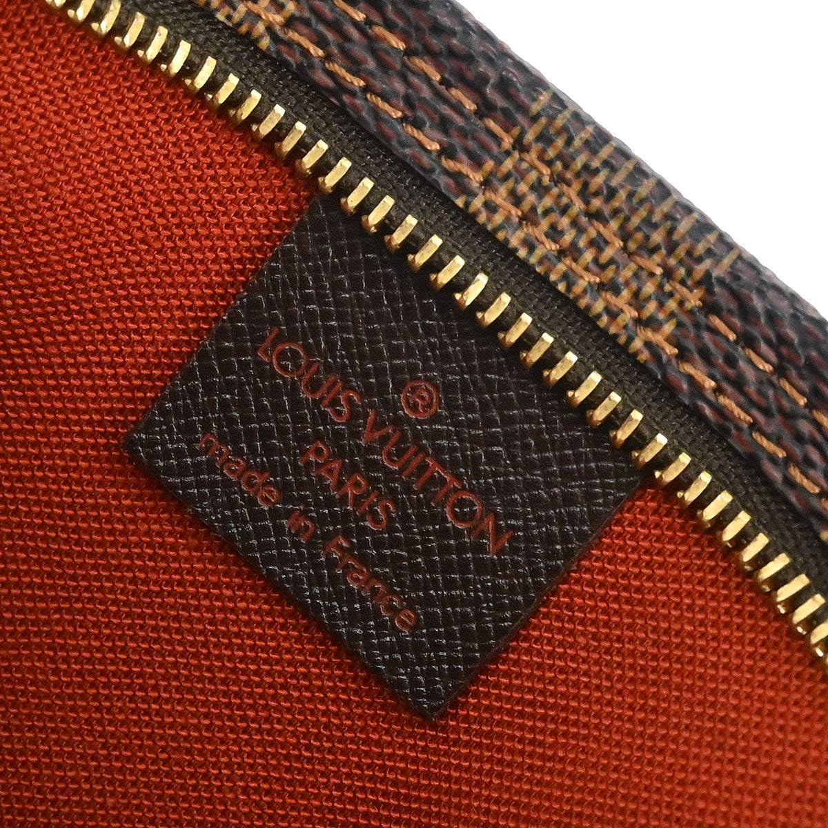Louis Vuitton Damier Trousse Makeup Handbag N51982