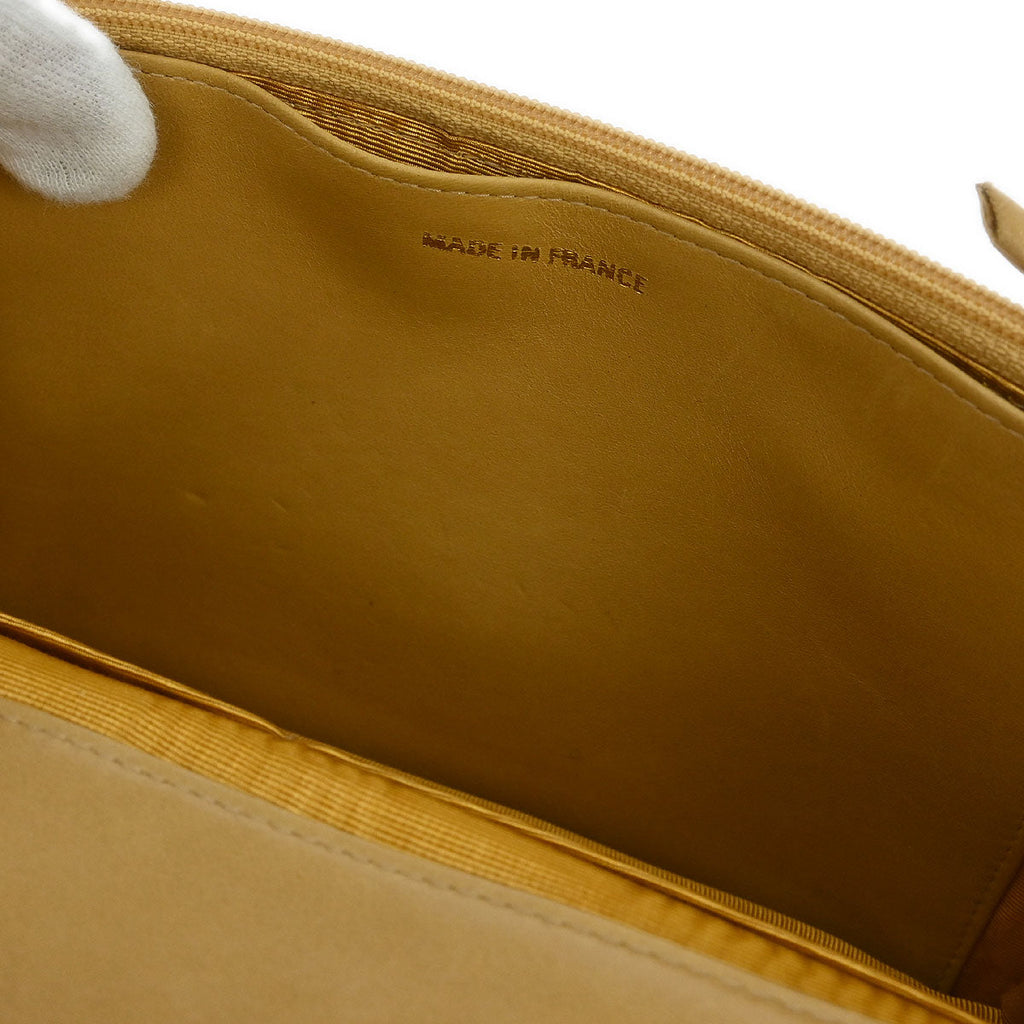 Chanel 2002-2003 Beige Caviar Timeless WOC Wallet on Chain Shoulder Bag