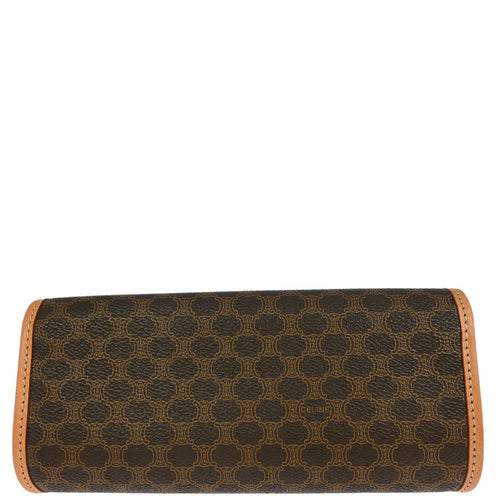 Celine Brown PVC Macadam Cosmetic Pouch