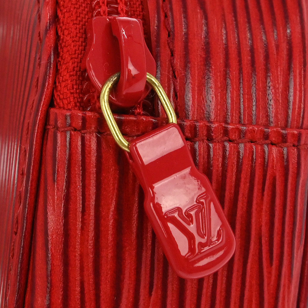 Louis Vuitton Red Epi Ecrin Bijou 8 Jewelry Case Pouch M48227