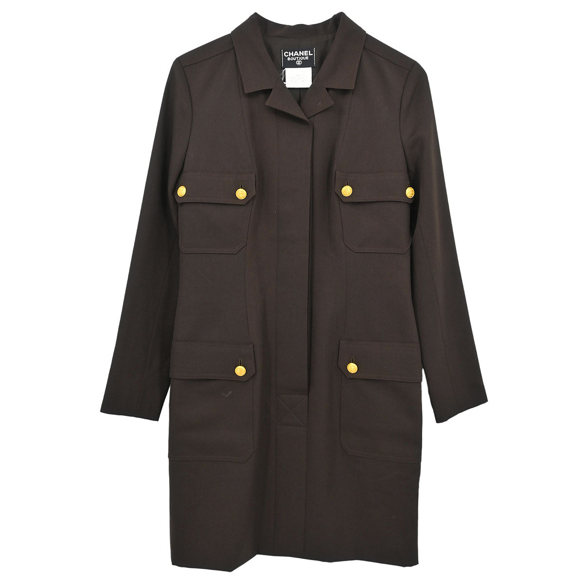 Chanel 1996 Dress Brown #38