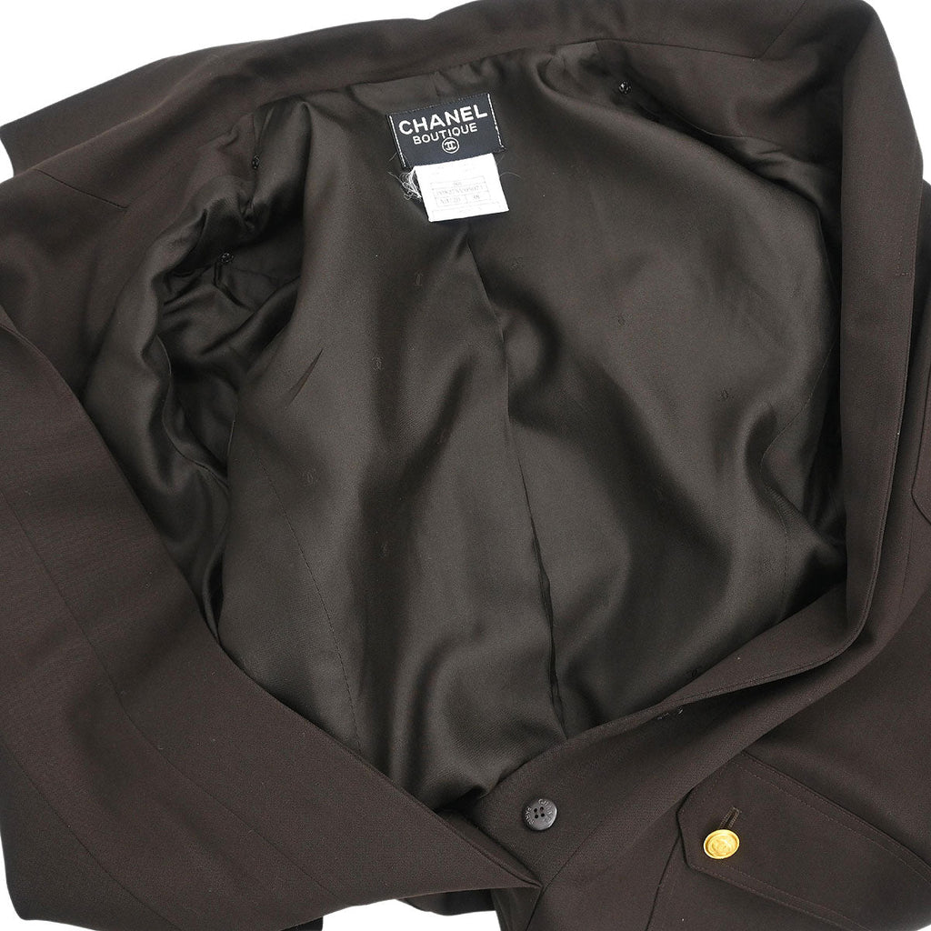 Chanel 1996 Dress Brown #38