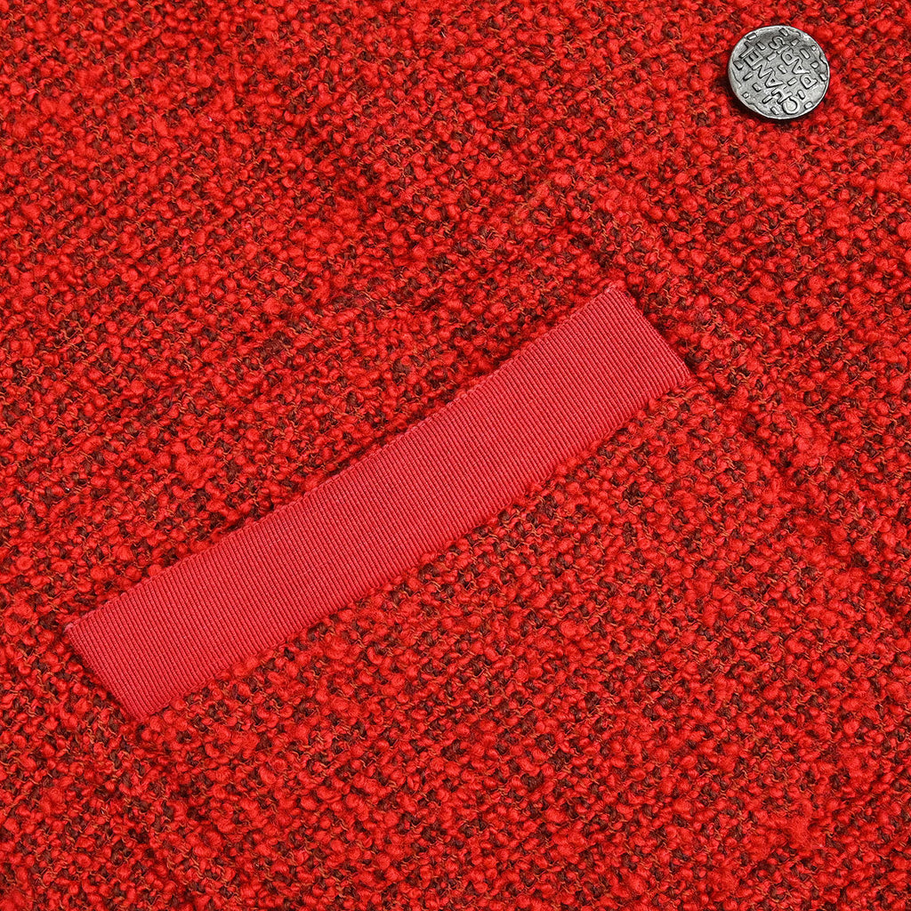 Chanel 1997 Double Breasted Jacket Red #40