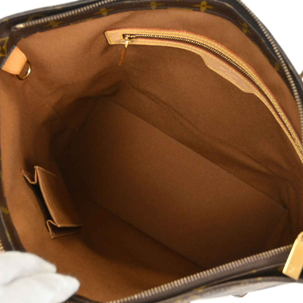 Louis Vuitton Monogram Cabas Mezzo Tote Handbag M51151