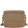 Chanel 1996-1997 Brown Caviar Shoulder Bag