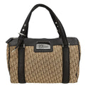 Christian Dior Beige Canvas Trotter Handbag