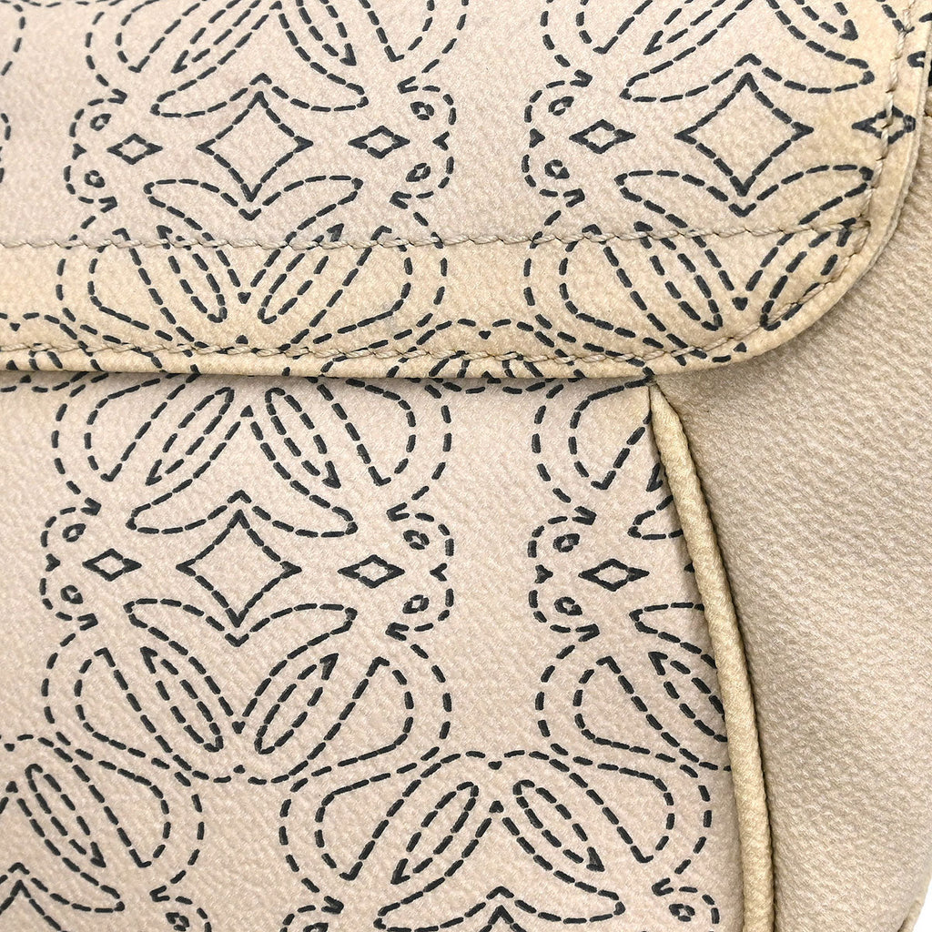 Loewe * Beige Leather Anagram Handbag