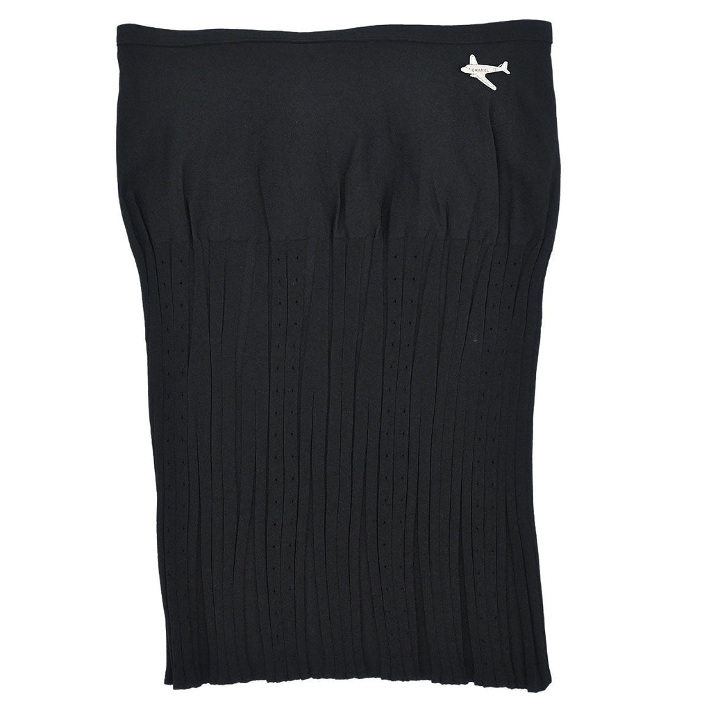 Chanel Airplane Tube Top Black #38
