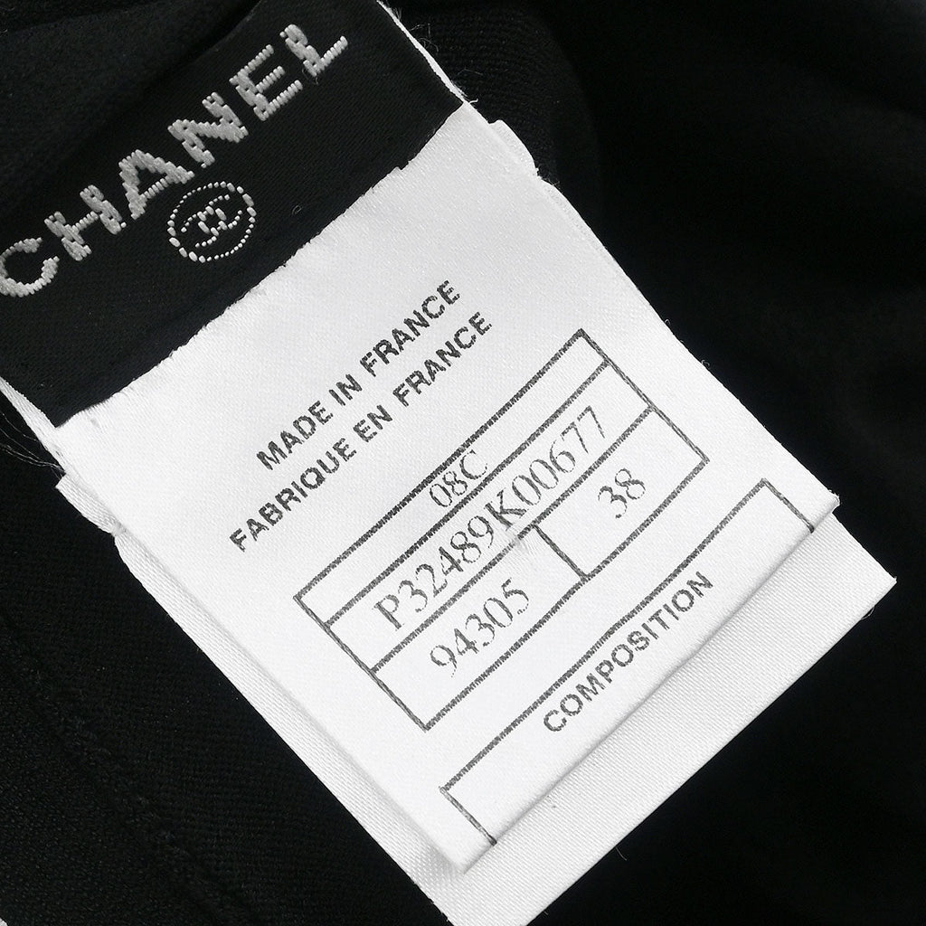 Chanel Airplane Tube Top Black #38