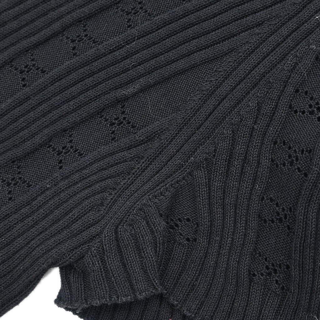 Chanel Short Sleeve Top Black #42