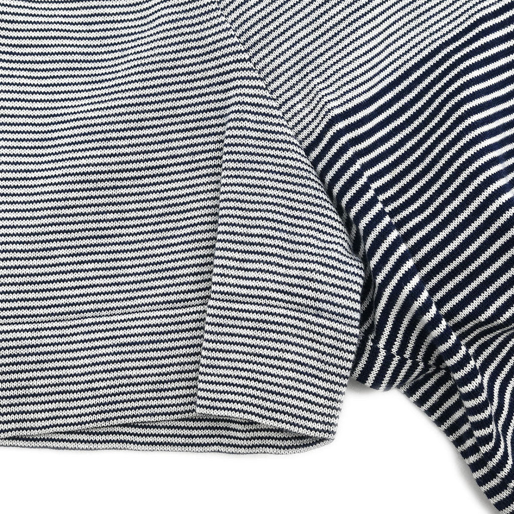 Chanel Short Sleeve Polo Shirt Top Navy #38